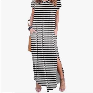 Split Hem Maxi Dress